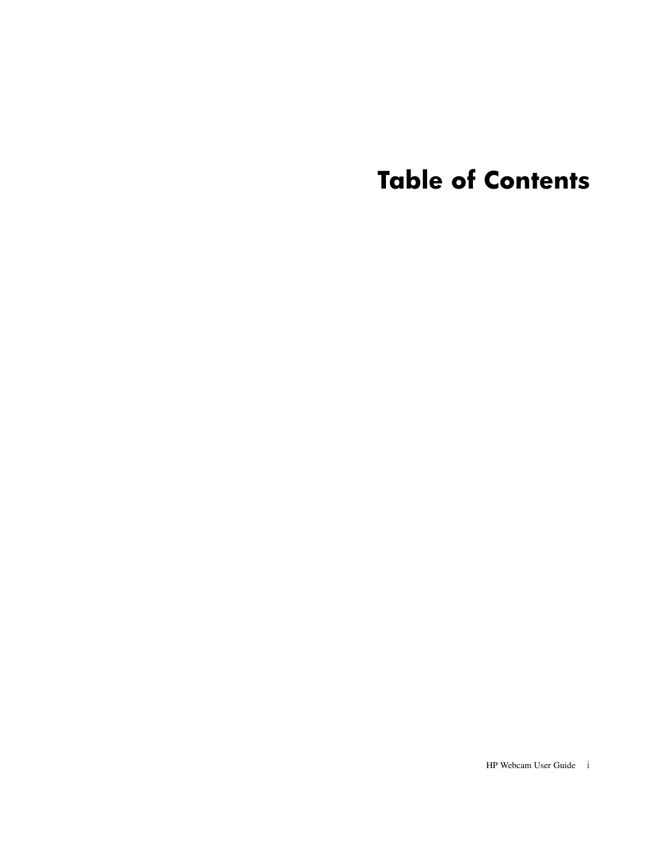 HP 1300 Webcam User Manual | Page 2 / 10