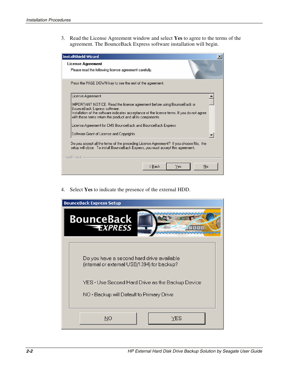 HP External Backup Solution by Seagate User Manual | Page 9 / 41