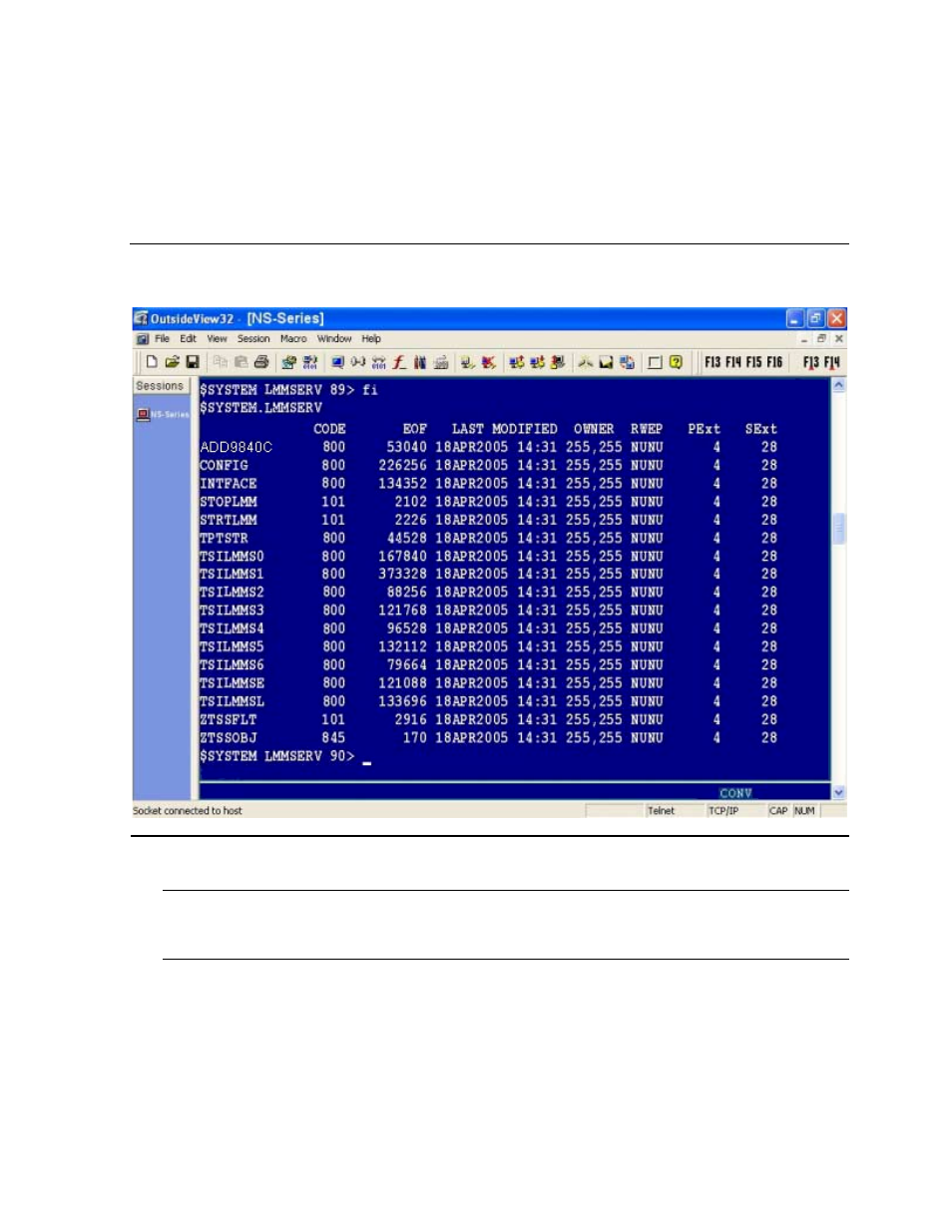Configuring the lmm server on the nonstop system, Figure 3-1, Run config | HP Integrity NonStop H-Series User Manual | Page 32 / 236