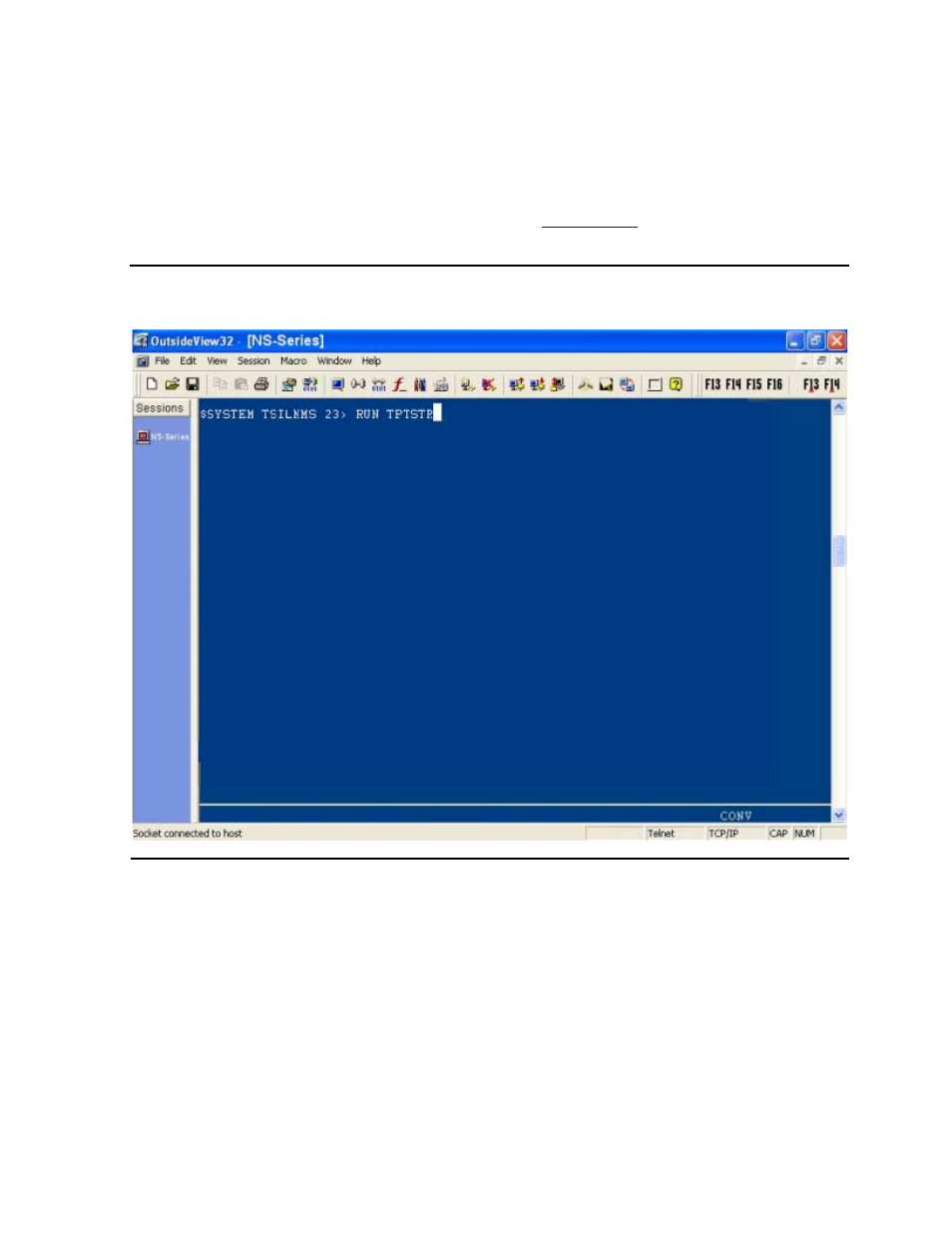 Example 2, Figure 3-24, Run tptstr | HP Integrity NonStop H-Series User Manual | Page 55 / 236