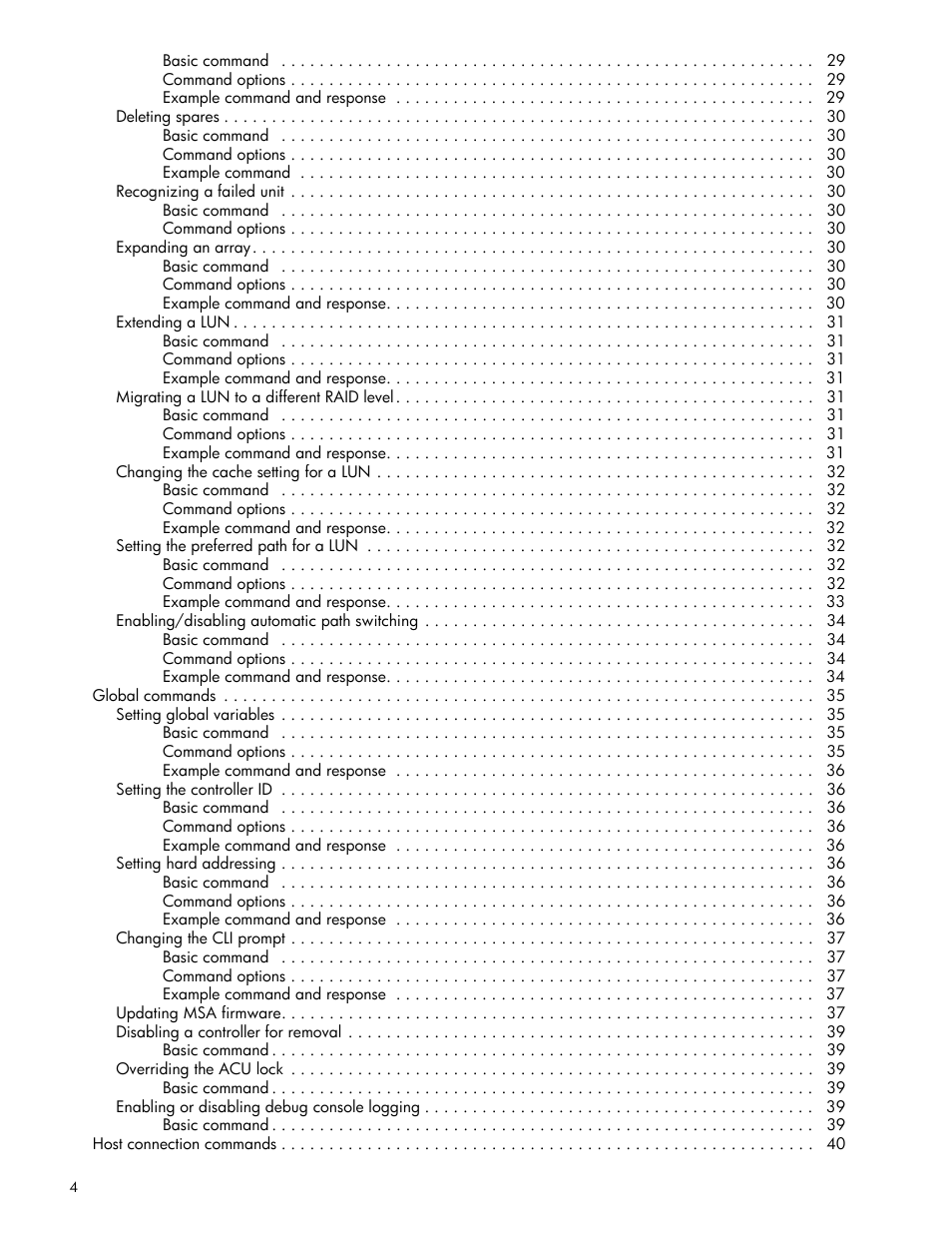 HP StorageWorks 1000 Modular Smart Array User Manual | Page 4 / 52