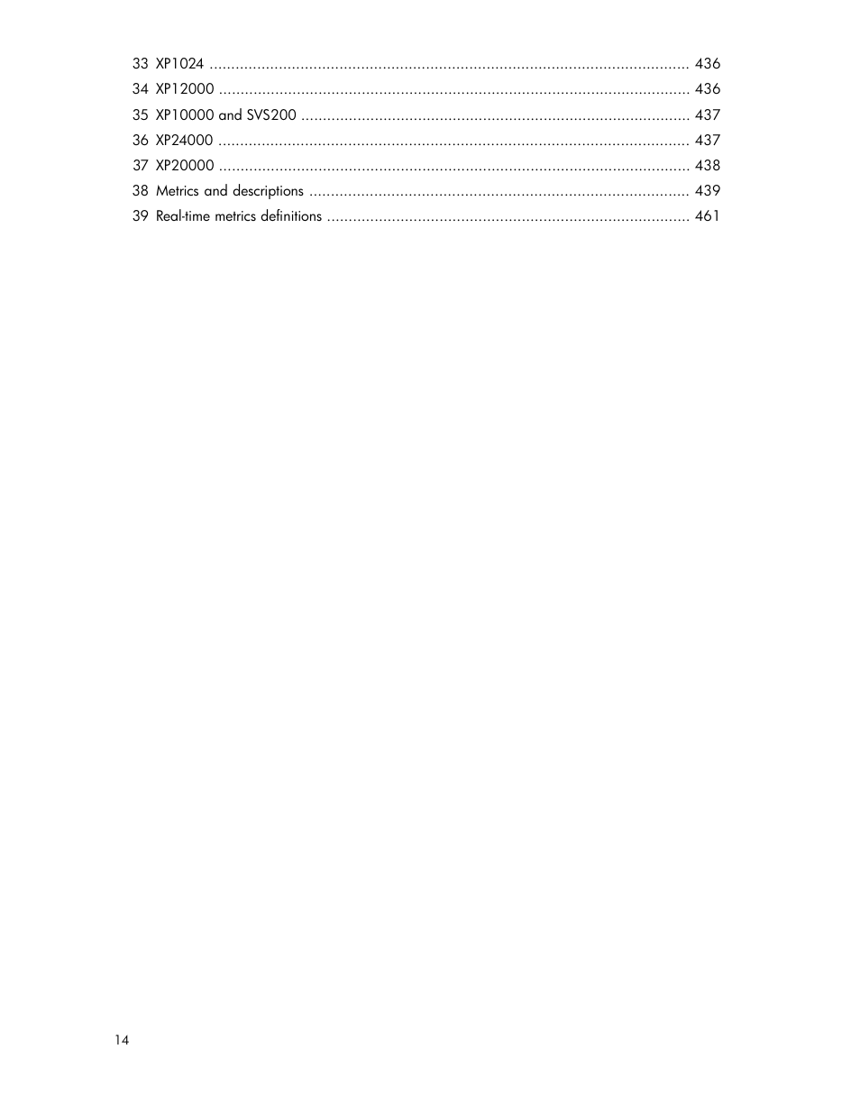 HP XP P9000 Performance Advisor Software User Manual | Page 14 / 476