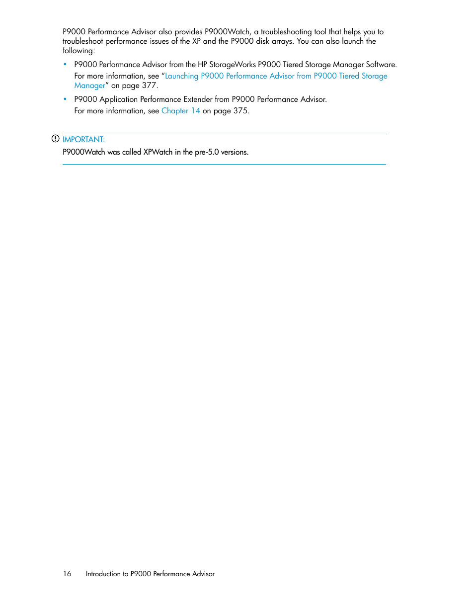 HP XP P9000 Performance Advisor Software User Manual | Page 16 / 476