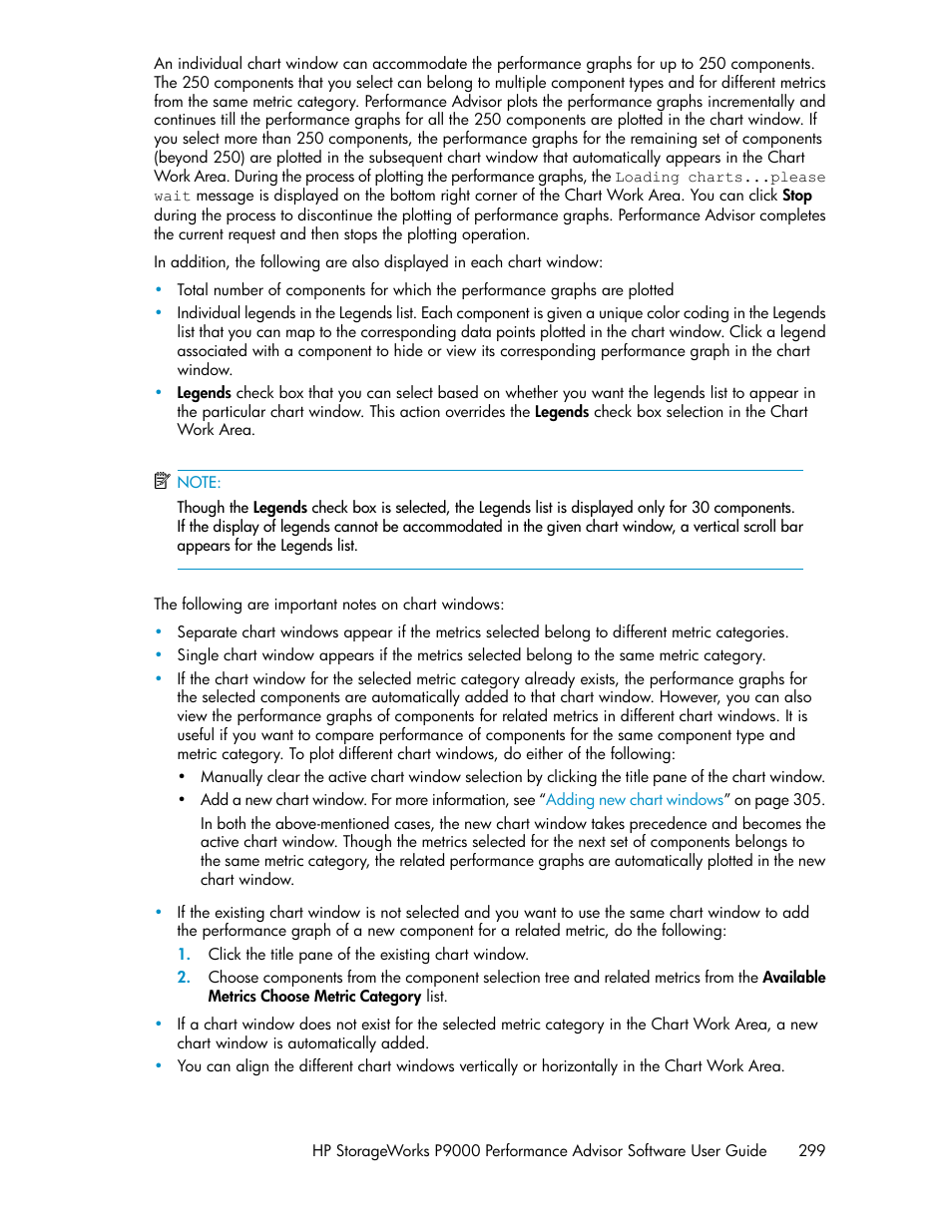 HP XP P9000 Performance Advisor Software User Manual | Page 299 / 476