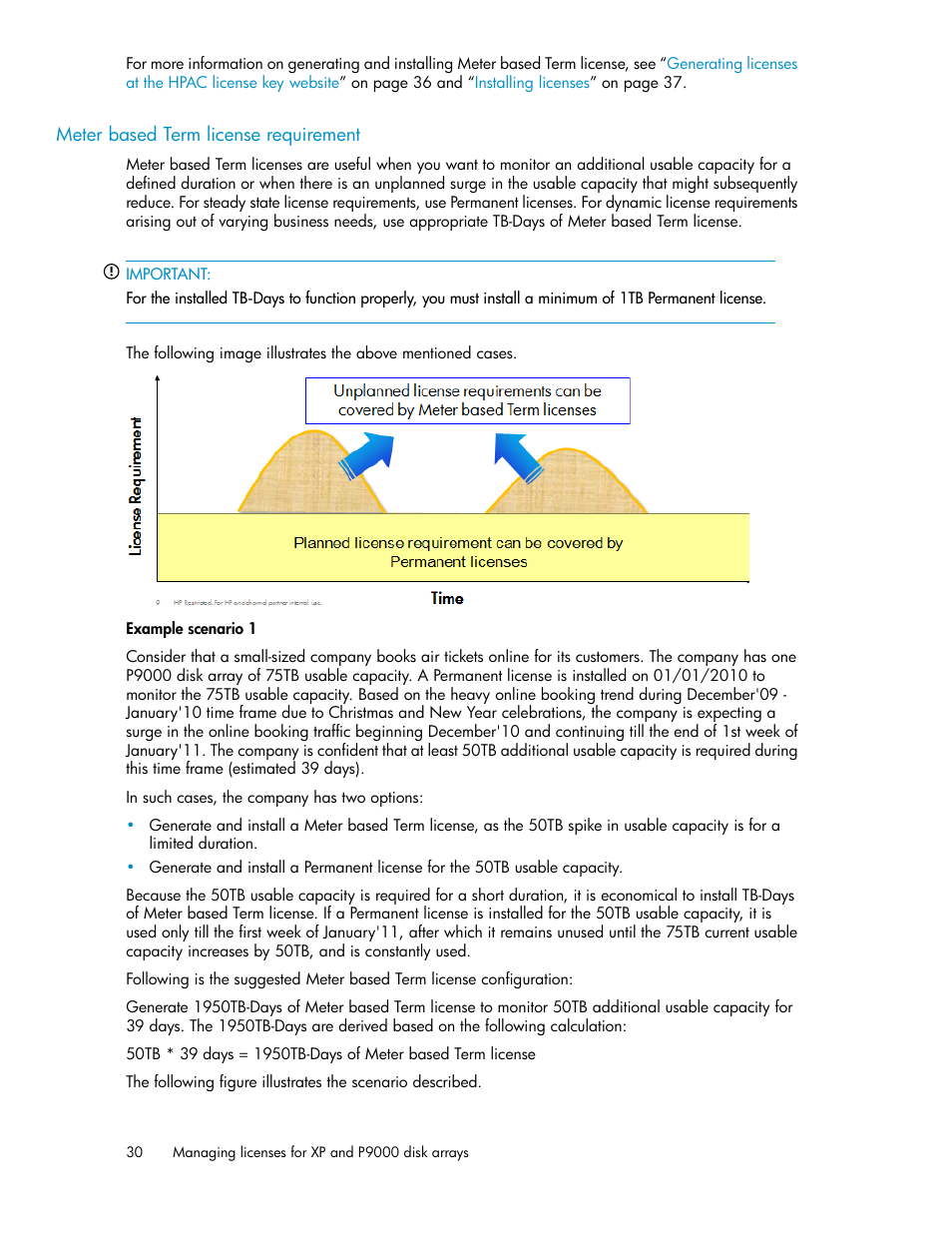 Meter based term license requirement | HP XP P9000 Performance Advisor Software User Manual | Page 30 / 476