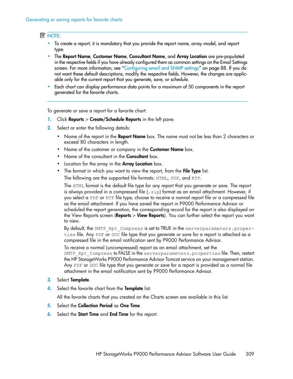 HP XP P9000 Performance Advisor Software User Manual | Page 309 / 476