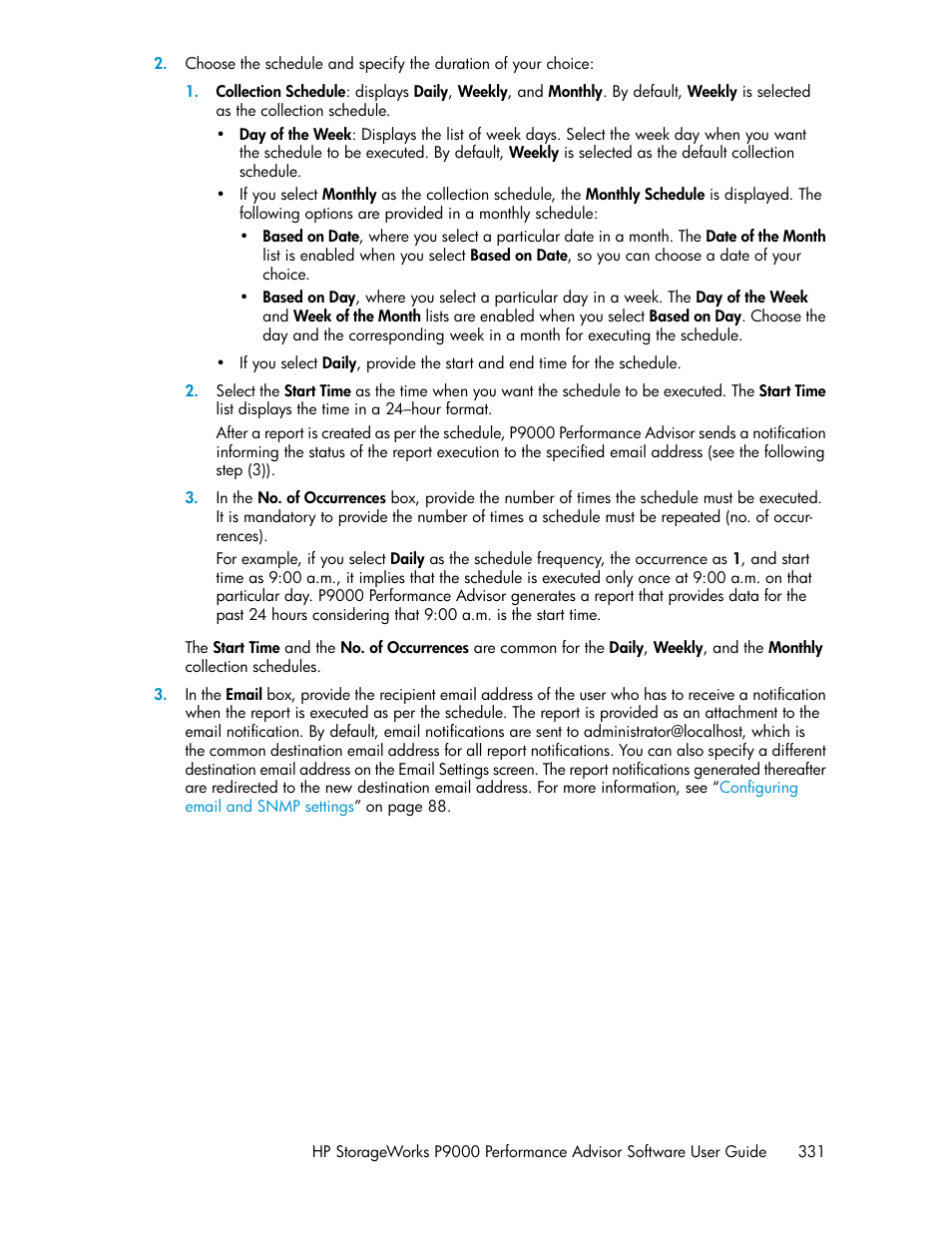 HP XP P9000 Performance Advisor Software User Manual | Page 331 / 476