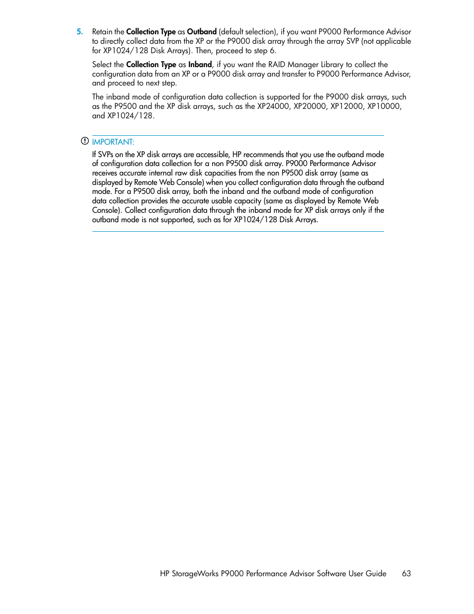HP XP P9000 Performance Advisor Software User Manual | Page 63 / 476