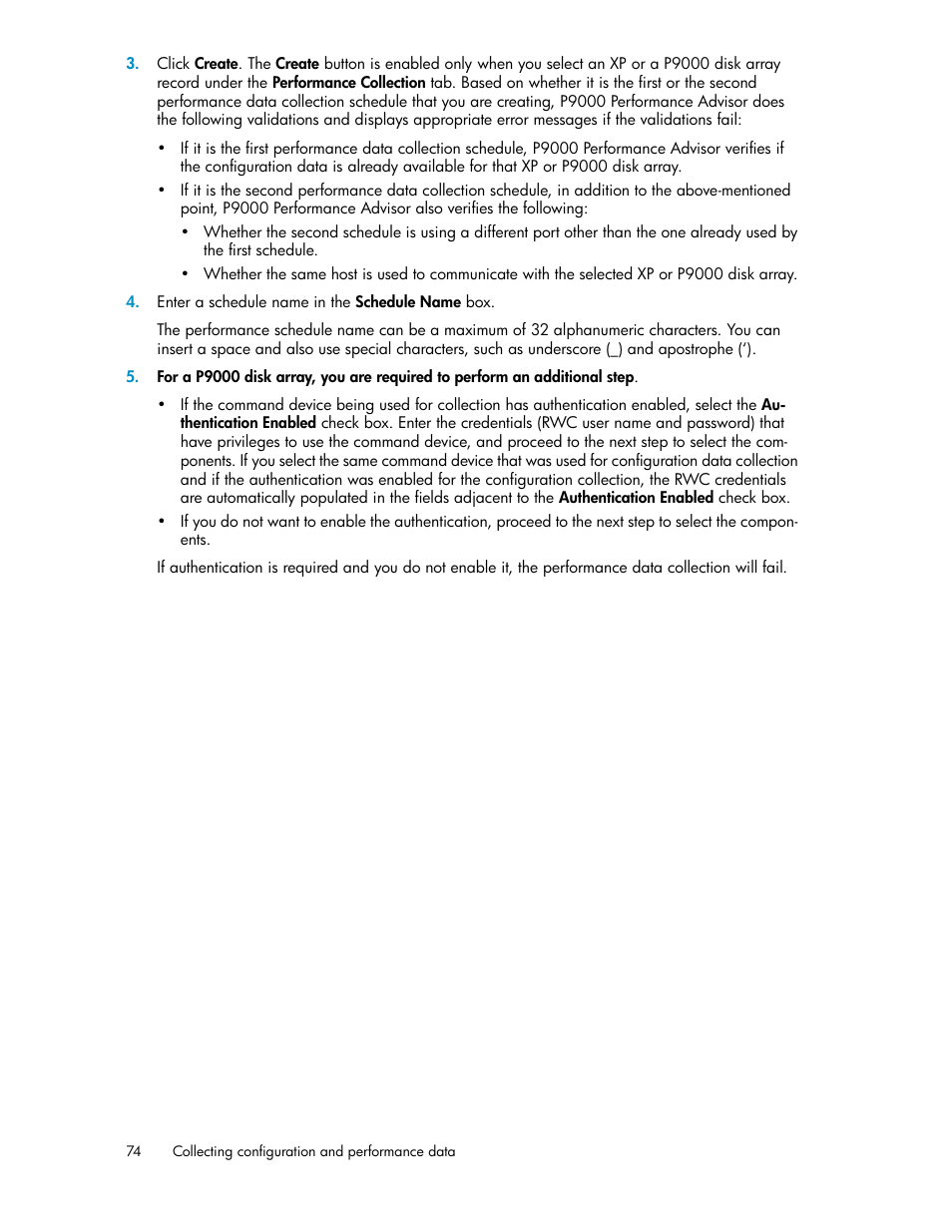 HP XP P9000 Performance Advisor Software User Manual | Page 74 / 476