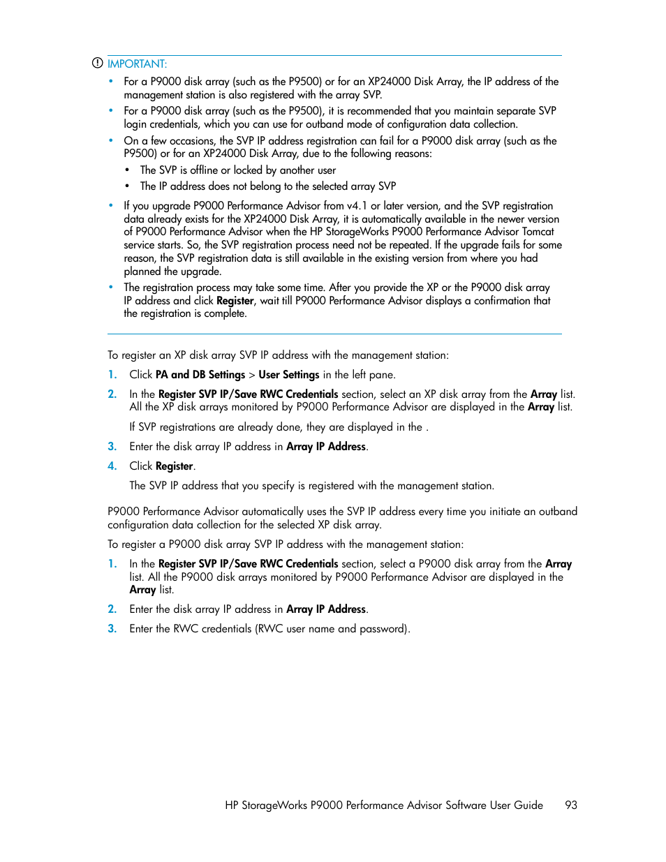 HP XP P9000 Performance Advisor Software User Manual | Page 93 / 476