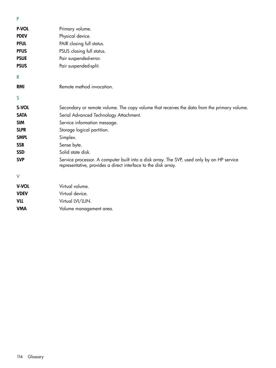 HP StorageWorks XP Remote Web Console Software User Manual | Page 114 / 116