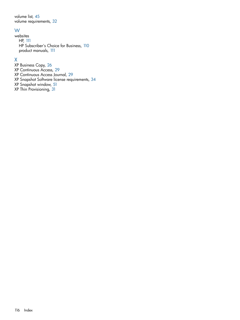 HP StorageWorks XP Remote Web Console Software User Manual | Page 116 / 116