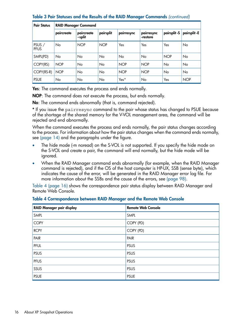 HP StorageWorks XP Remote Web Console Software User Manual | Page 16 / 116