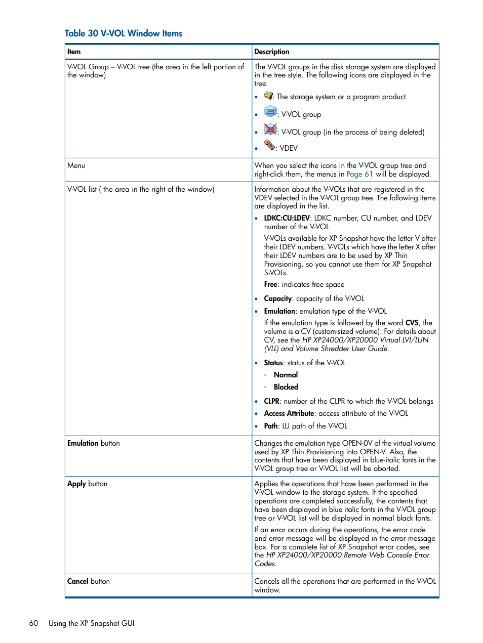 HP StorageWorks XP Remote Web Console Software User Manual | Page 60 / 116