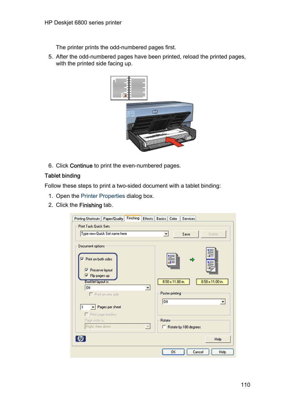 HP Deskjet 6840 Color Inkjet Printer User Manual | Page 110 / 193