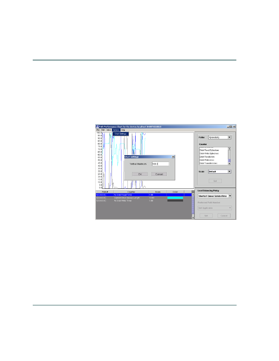 Changing settings | HP StorageWorks Auto Path VA Software User Manual | Page 52 / 70