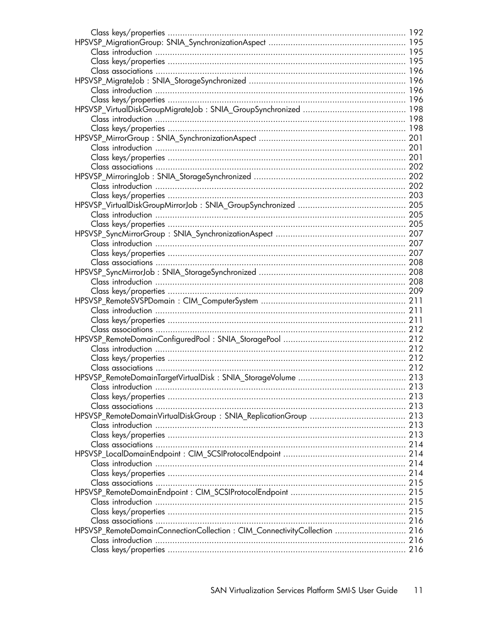 HP SAN Virtualization Services Platform User Manual | Page 11 / 324