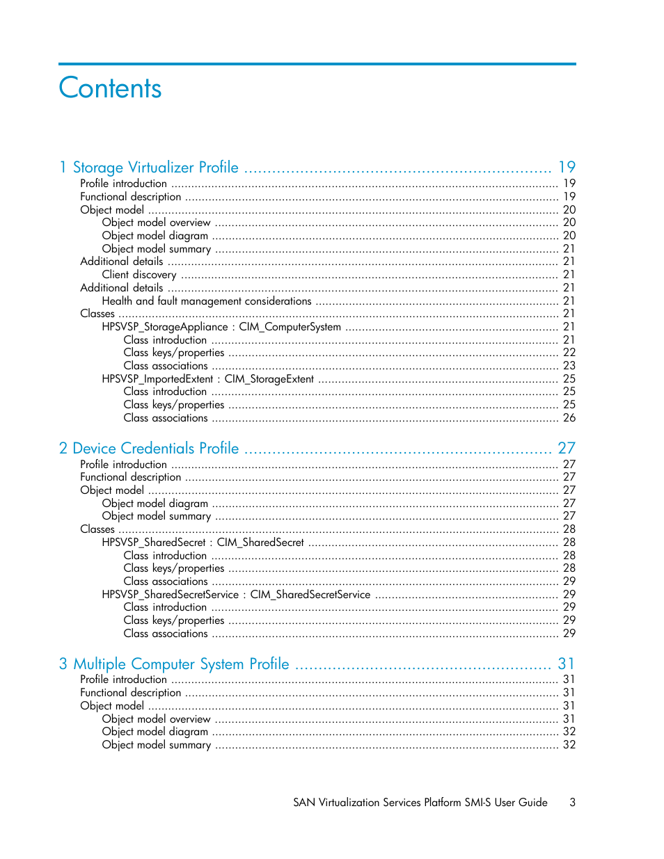 HP SAN Virtualization Services Platform User Manual | Page 3 / 324