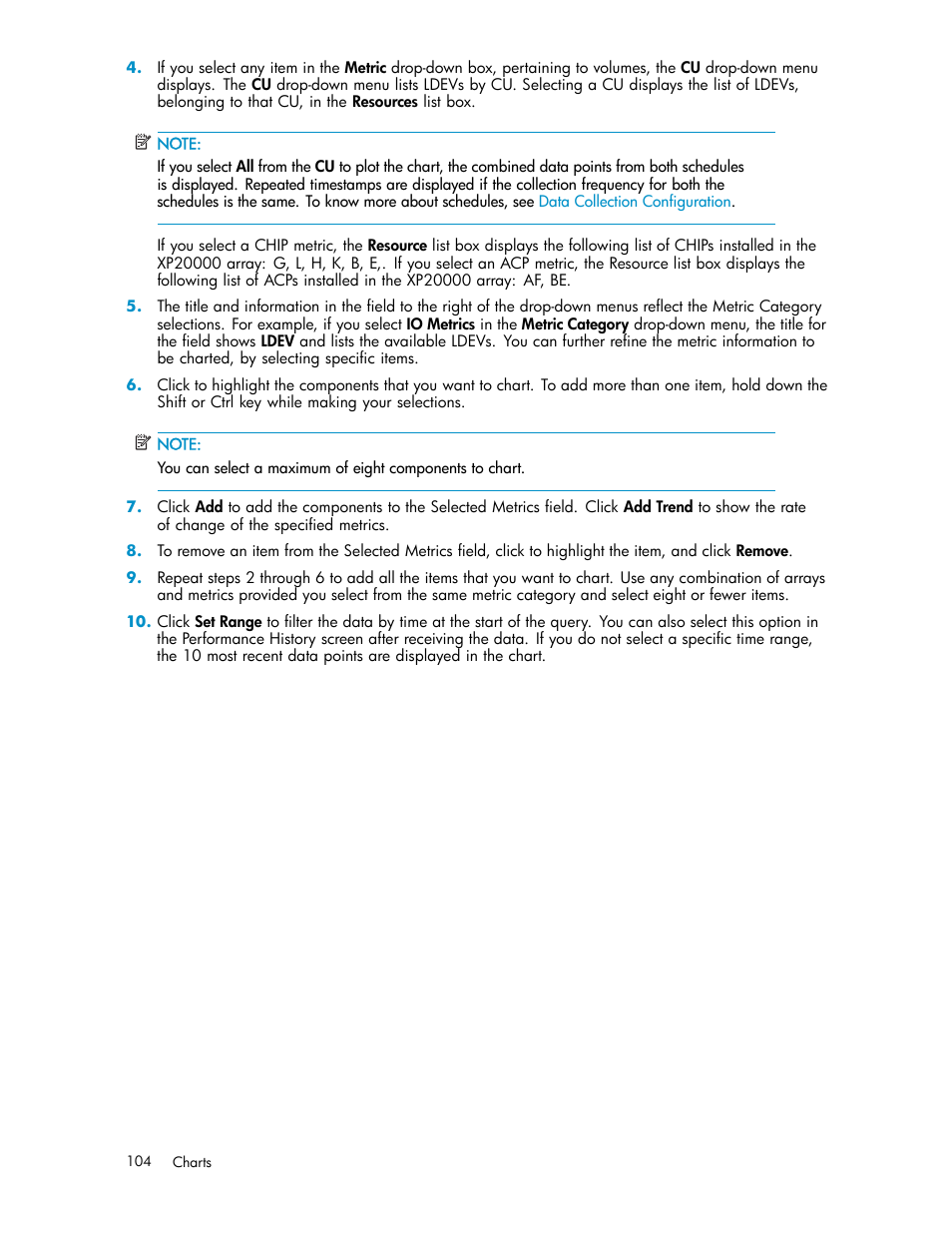 HP XP Performance Advisor Software User Manual | Page 104 / 165