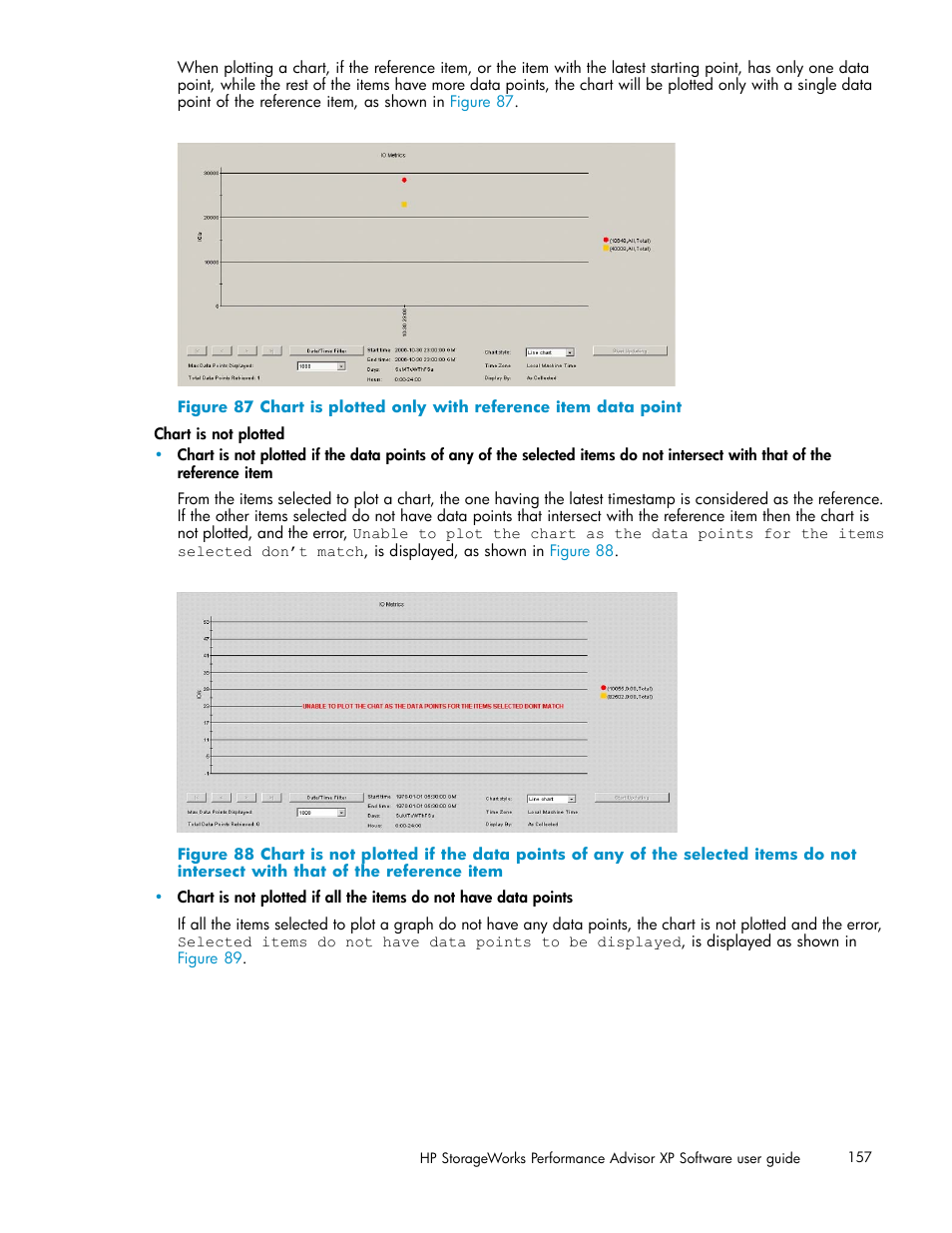 The reference item | HP XP Performance Advisor Software User Manual | Page 157 / 165