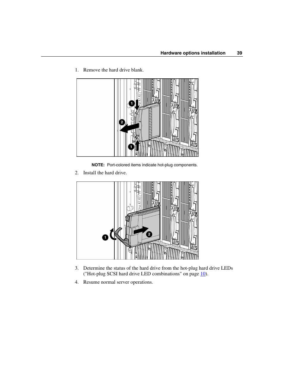 HP ProLiant BL45p Server series User Manual | Page 39 / 128