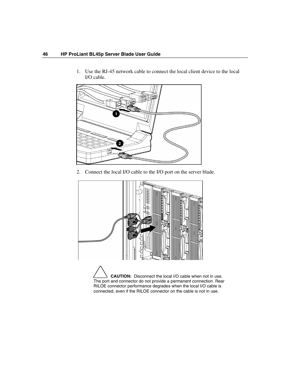 HP ProLiant BL45p Server series User Manual | Page 46 / 128