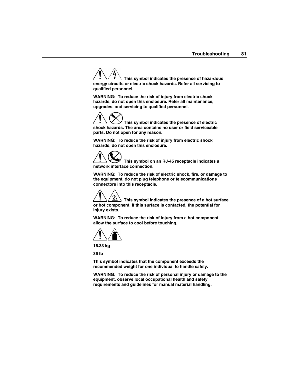 HP ProLiant BL45p Server series User Manual | Page 81 / 128