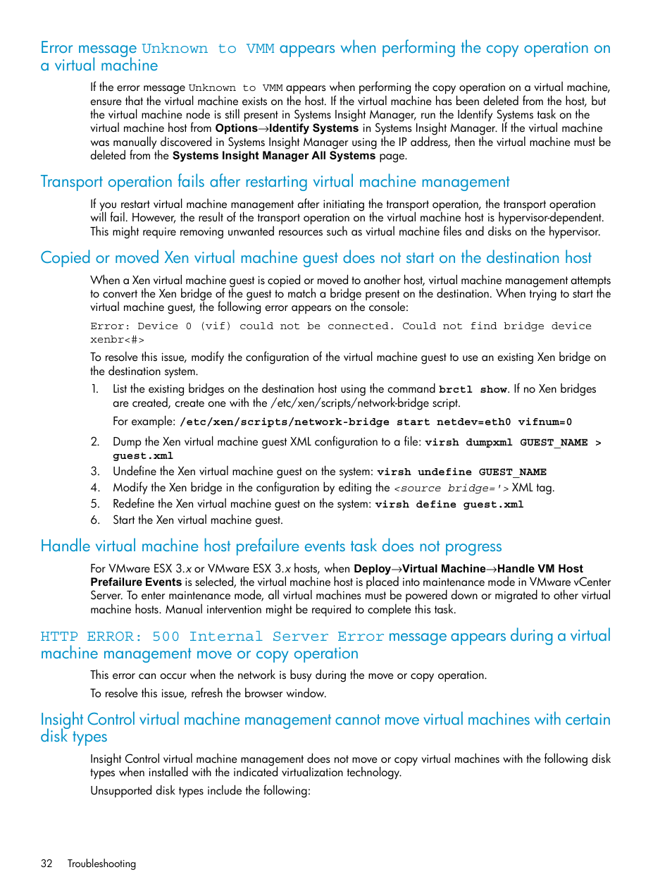 HP Insight Control Software for Linux User Manual | Page 32 / 59