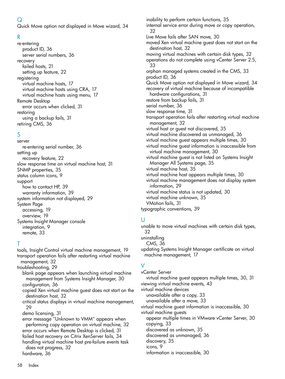 HP Insight Control Software for Linux User Manual | Page 58 / 59