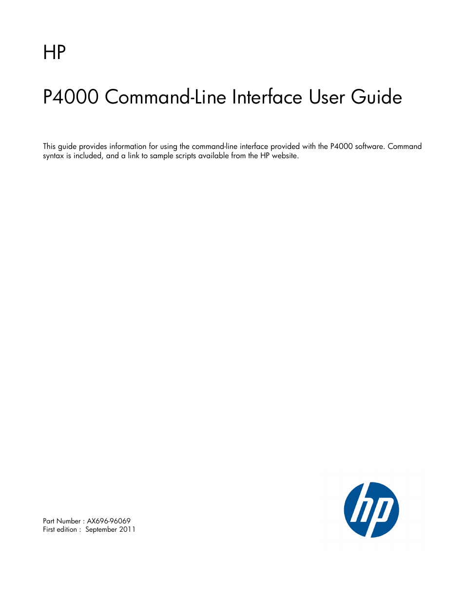 HP StoreVirtual VSA Software User Manual | 80 pages