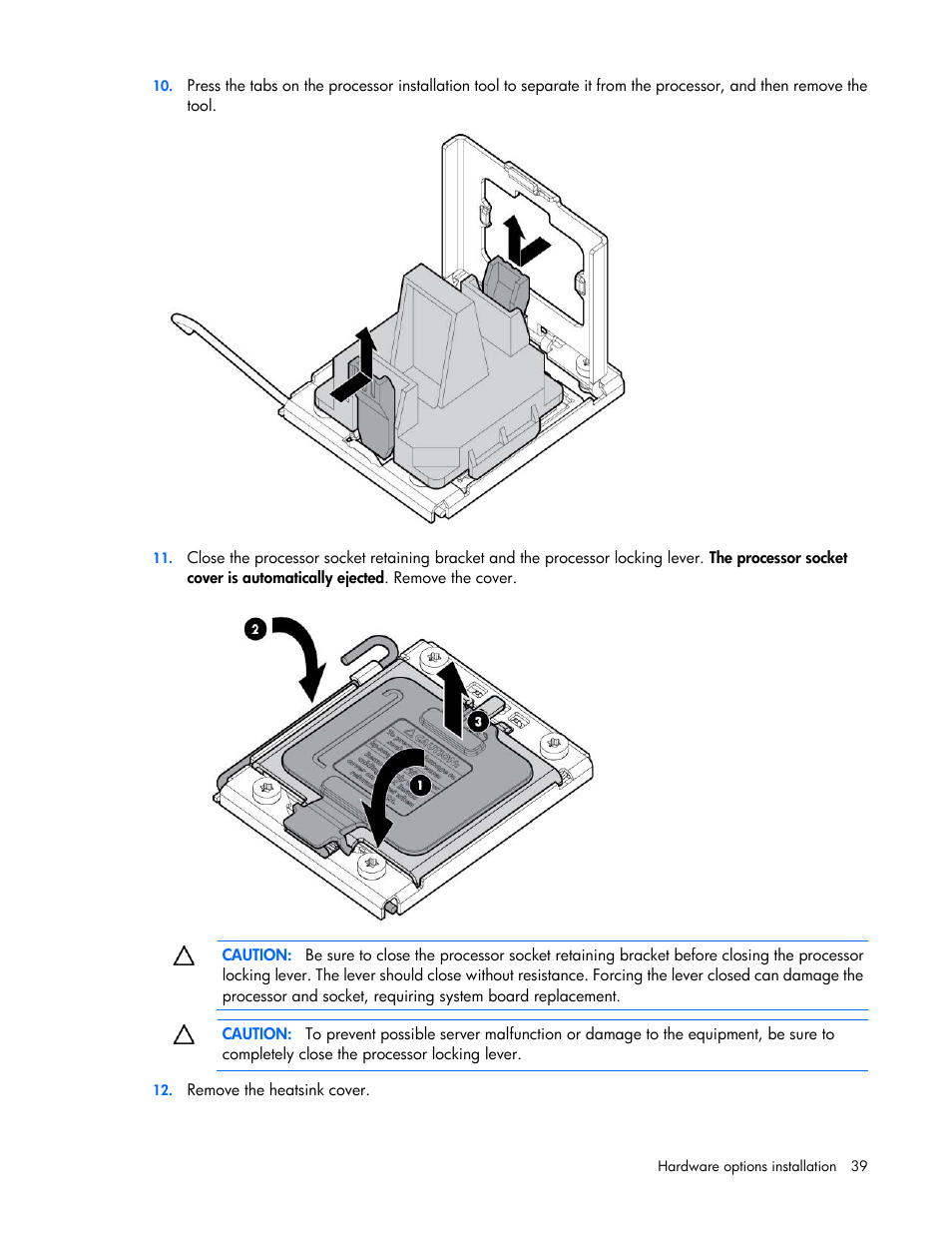 HP ProLiant DL380 G6 Server User Manual | Page 39 / 117