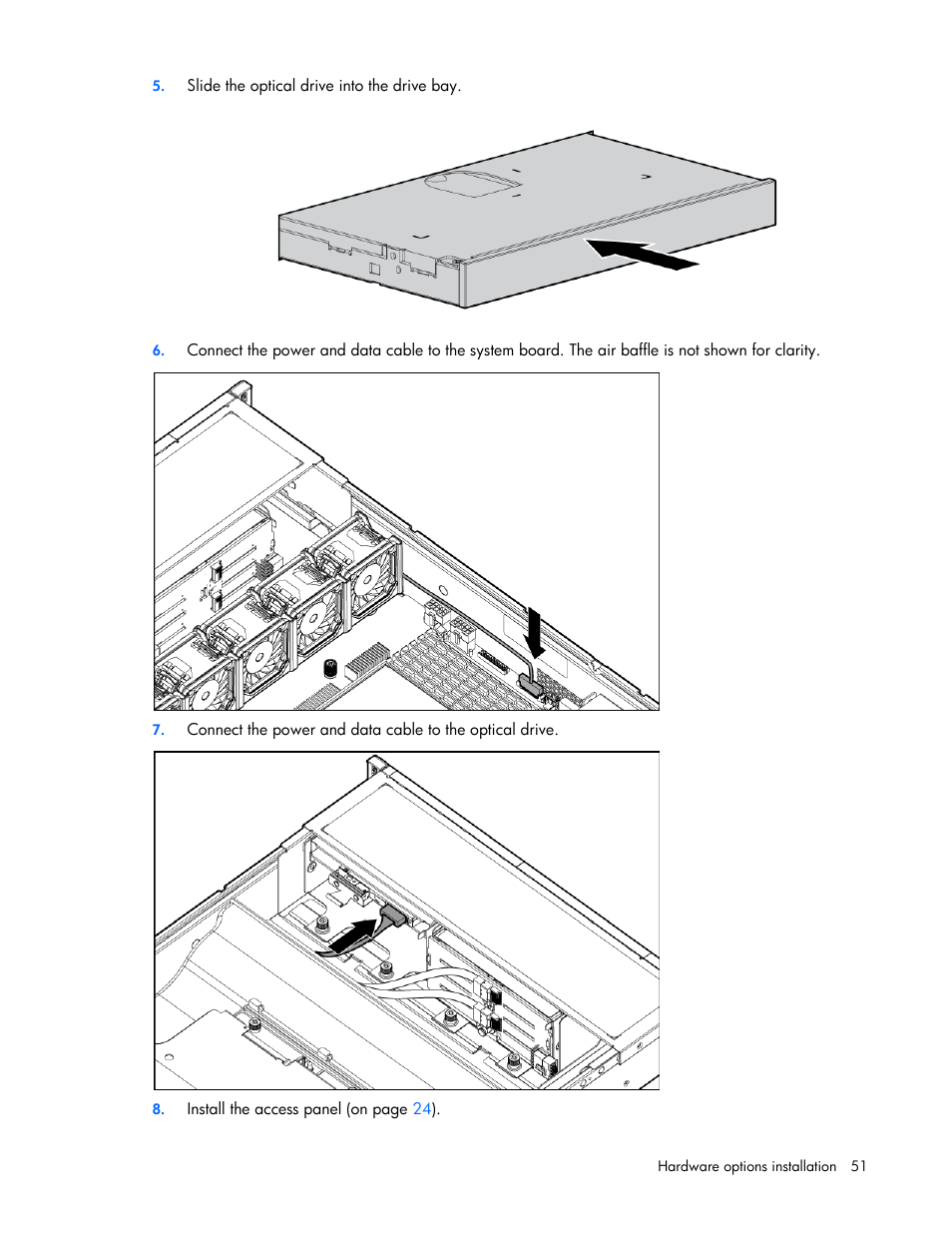 HP ProLiant DL380 G6 Server User Manual | Page 51 / 117