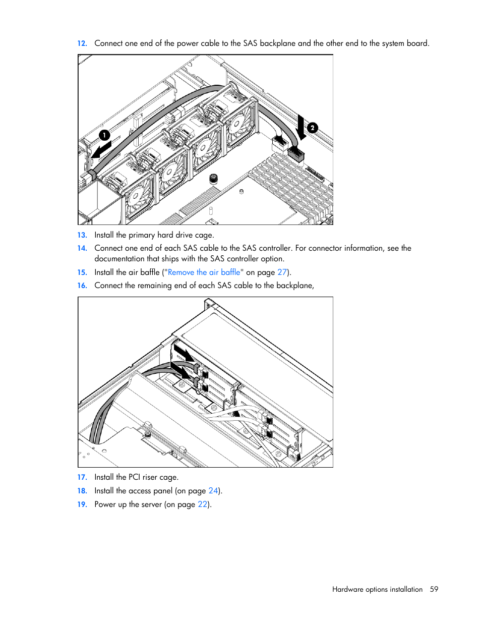 HP ProLiant DL380 G6 Server User Manual | Page 59 / 117