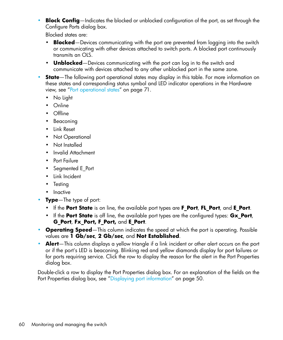 HP StorageWorks 2.32 Edge Switch User Manual | Page 60 / 228