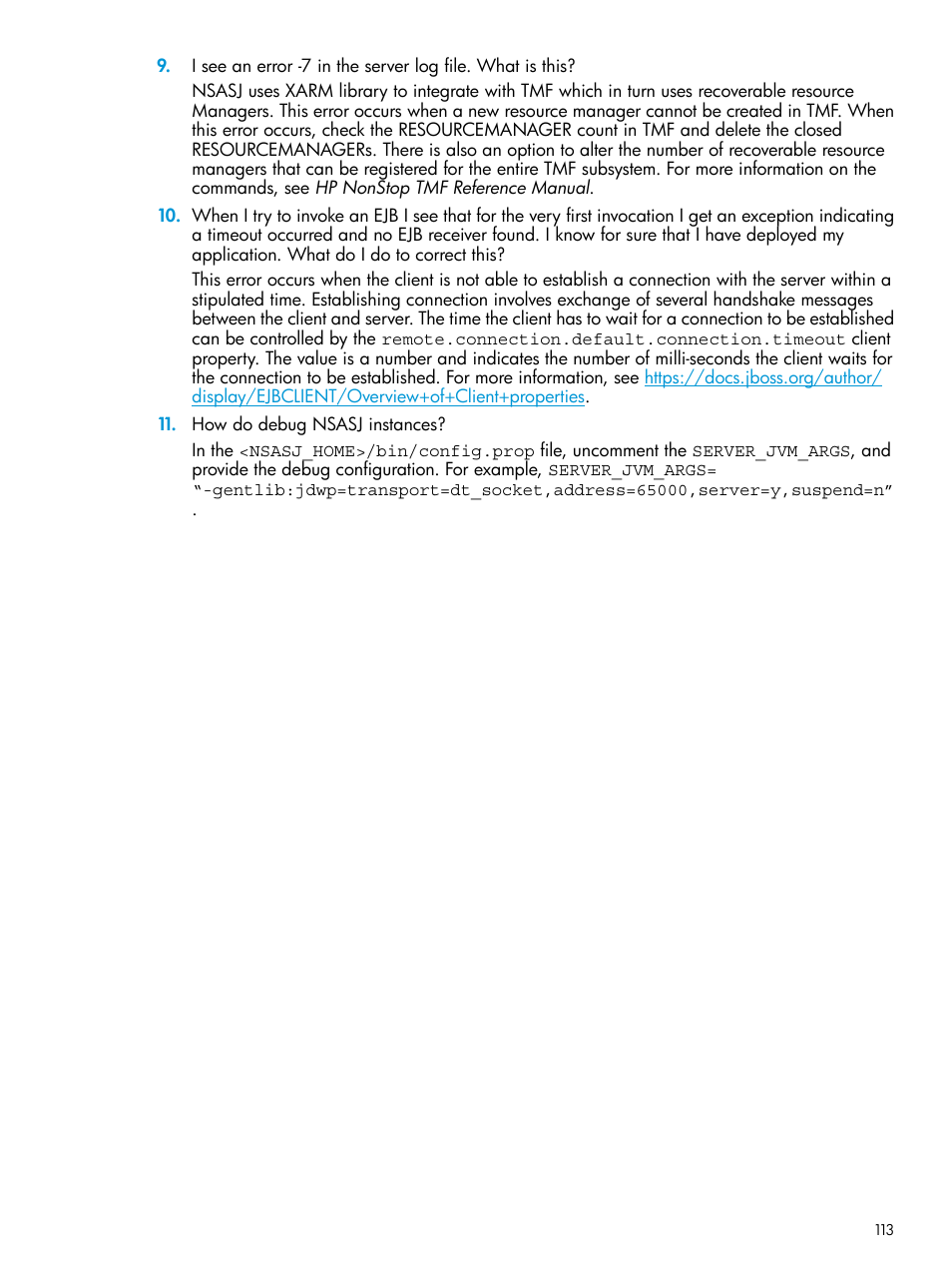 HP Integrity NonStop H-Series User Manual | Page 113 / 115
