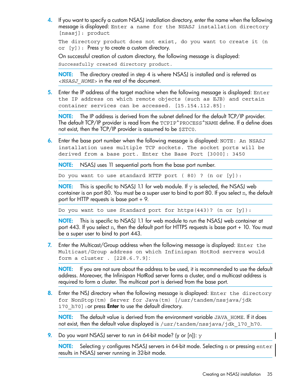 HP Integrity NonStop H-Series User Manual | Page 35 / 115