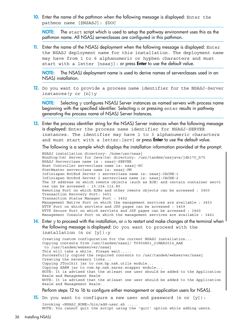 HP Integrity NonStop H-Series User Manual | Page 36 / 115