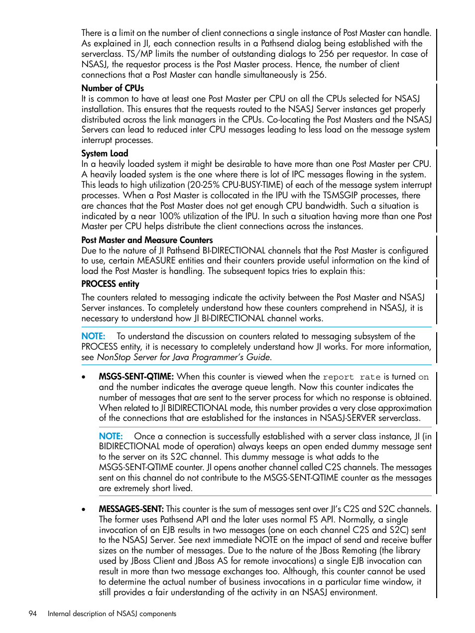 HP Integrity NonStop H-Series User Manual | Page 94 / 115