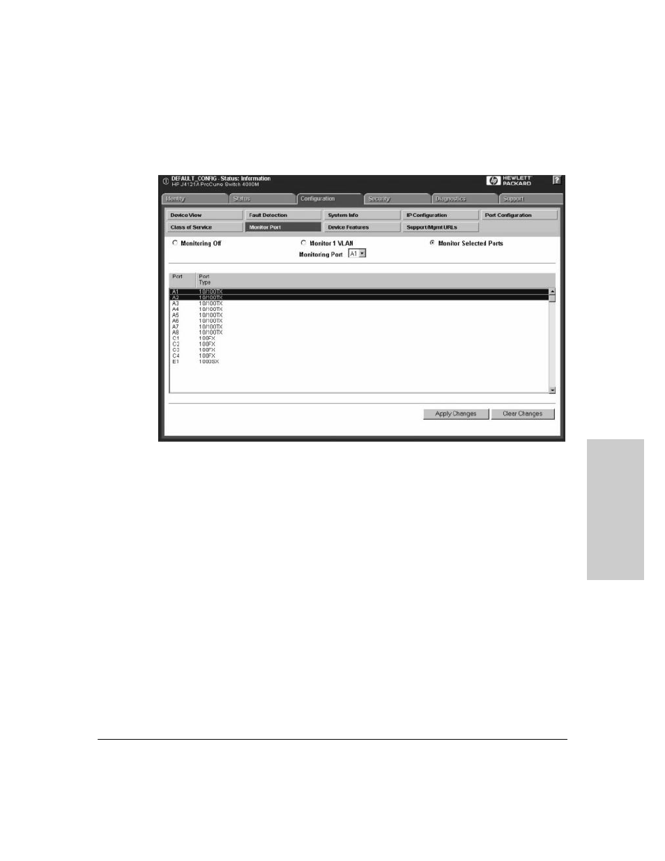 Using vlans | HP Hub & Switch Management for OV-UX User Manual | Page 57 / 104