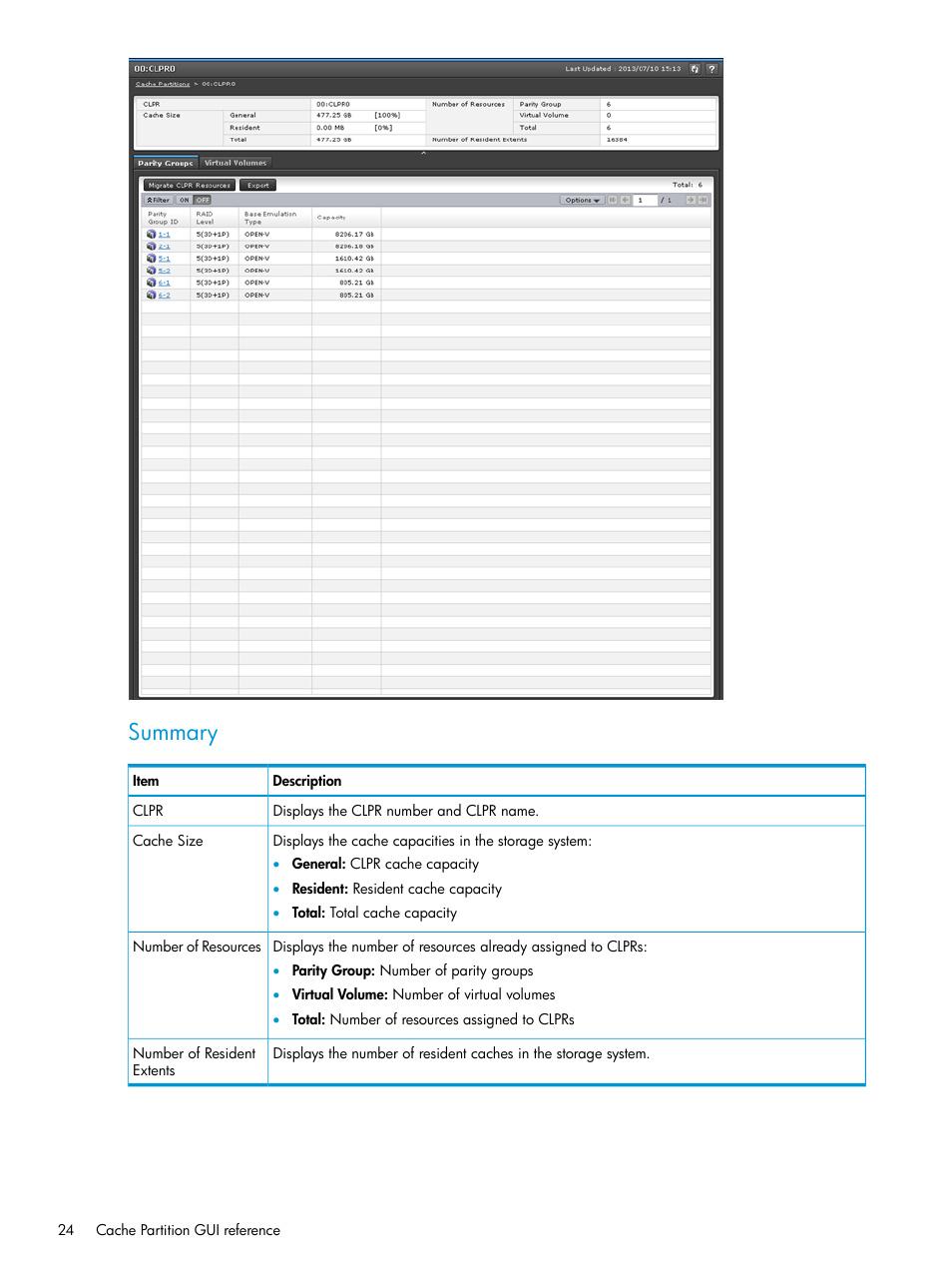 Summary | HP XP7 Storage User Manual | Page 24 / 42