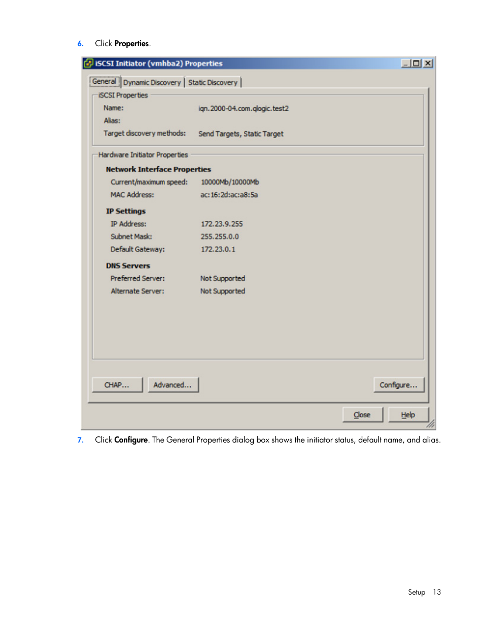 HP QLogic QMH4062 1GbE iSCSI Adapter for c-Class BladeSystem User Manual | Page 13 / 45