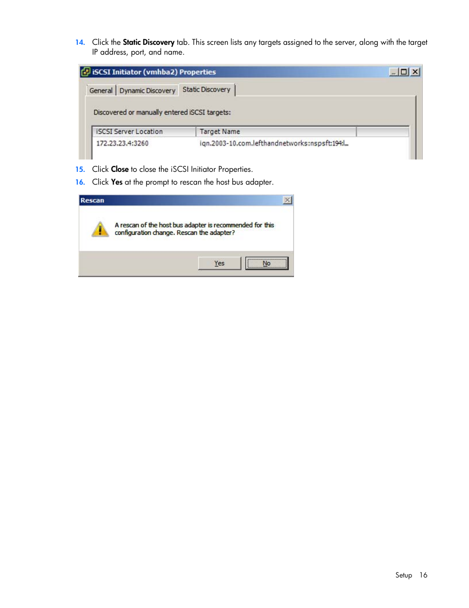 HP QLogic QMH4062 1GbE iSCSI Adapter for c-Class BladeSystem User Manual | Page 16 / 45