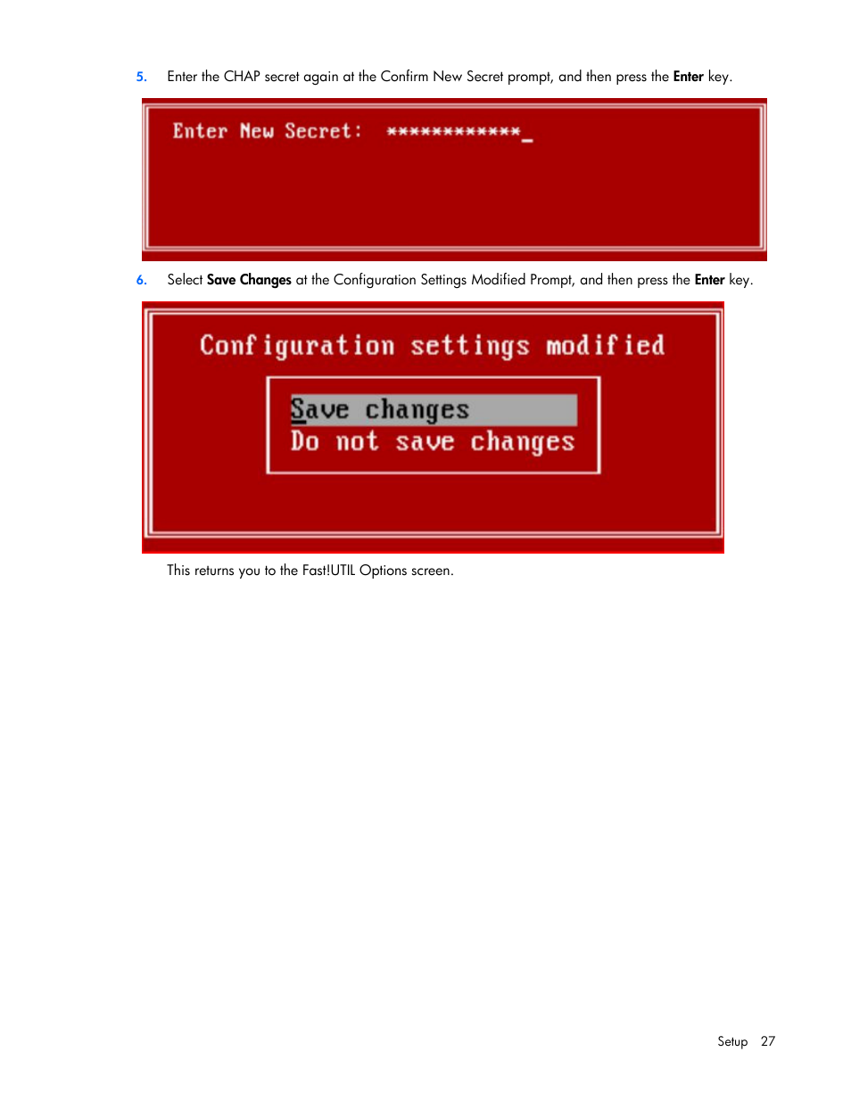 HP QLogic QMH4062 1GbE iSCSI Adapter for c-Class BladeSystem User Manual | Page 27 / 45