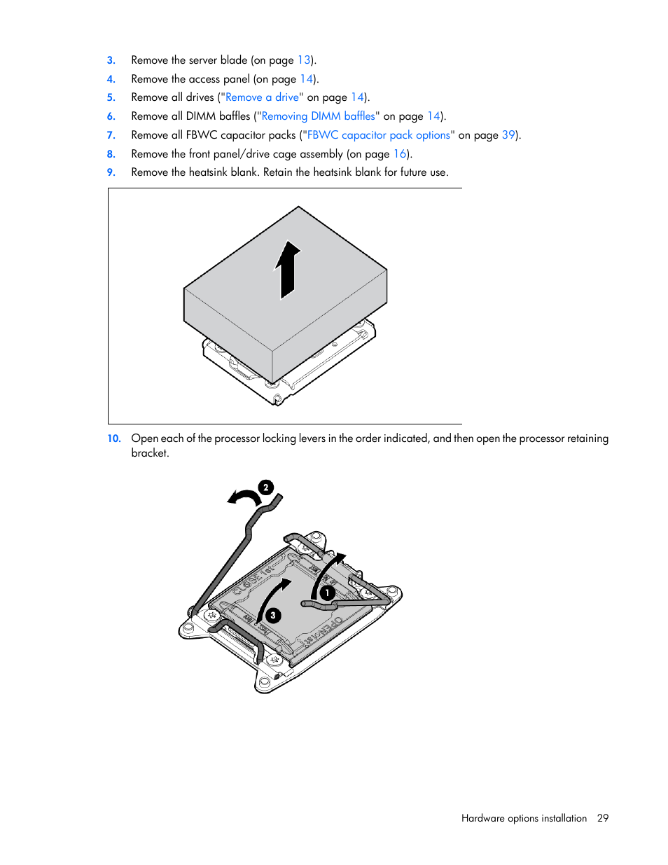 HP ProLiant BL660c Gen8 Server Blade User Manual | Page 29 / 87