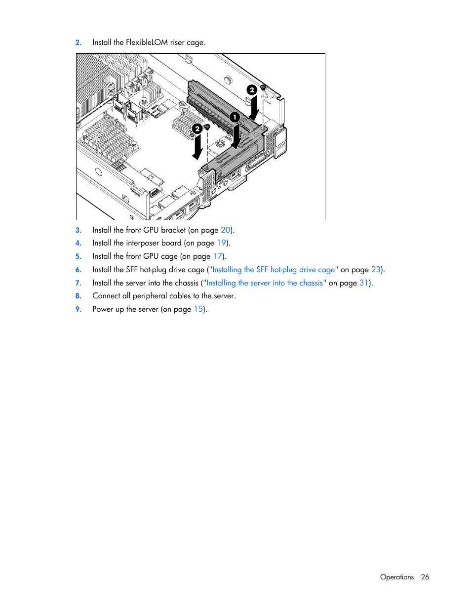 HP ProLiant SL250s Gen8 Server User Manual | Page 26 / 115