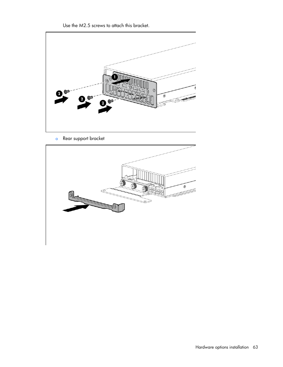 HP ProLiant SL250s Gen8 Server User Manual | Page 63 / 115