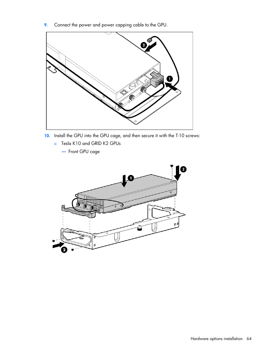 HP ProLiant SL250s Gen8 Server User Manual | Page 64 / 115