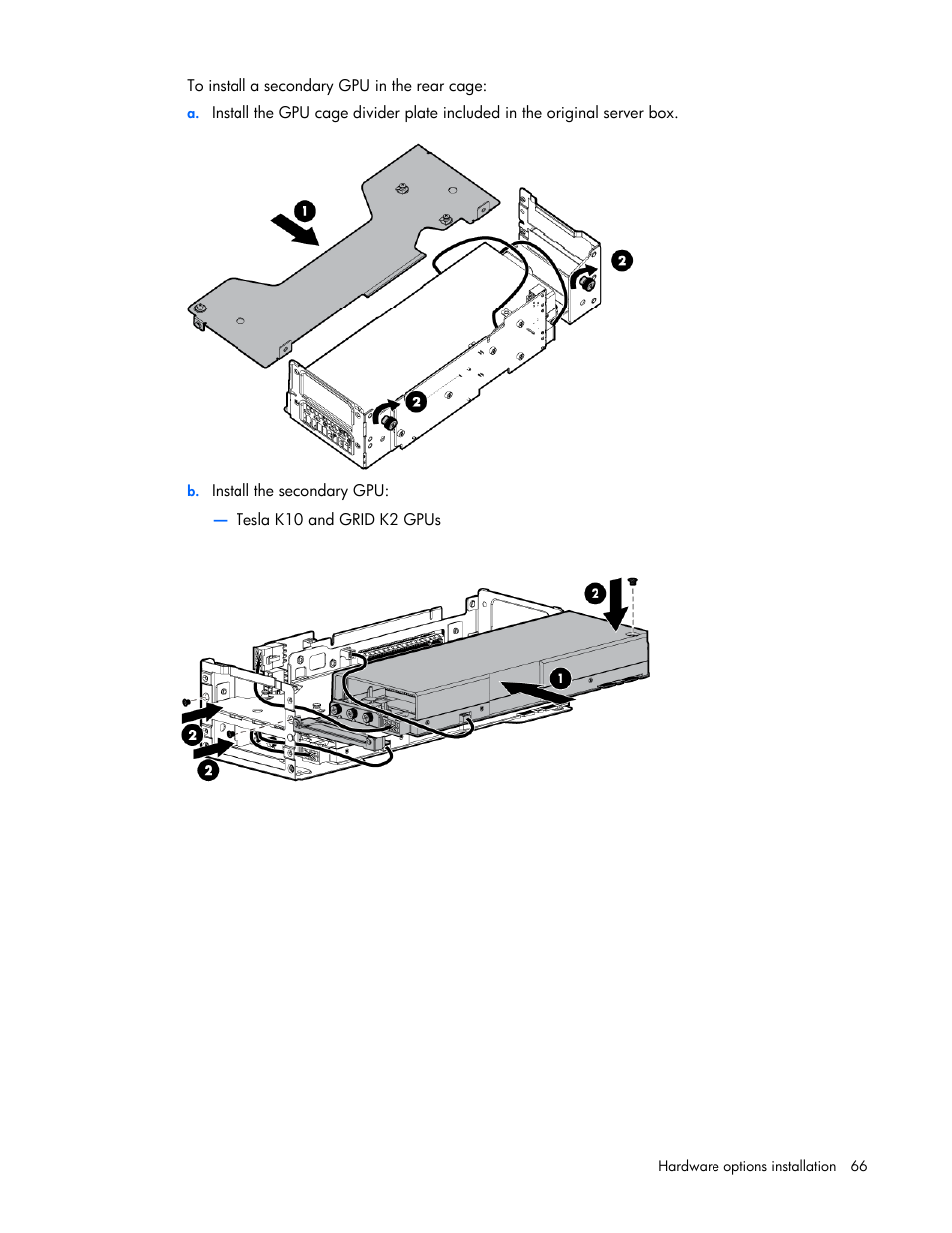 HP ProLiant SL250s Gen8 Server User Manual | Page 66 / 115