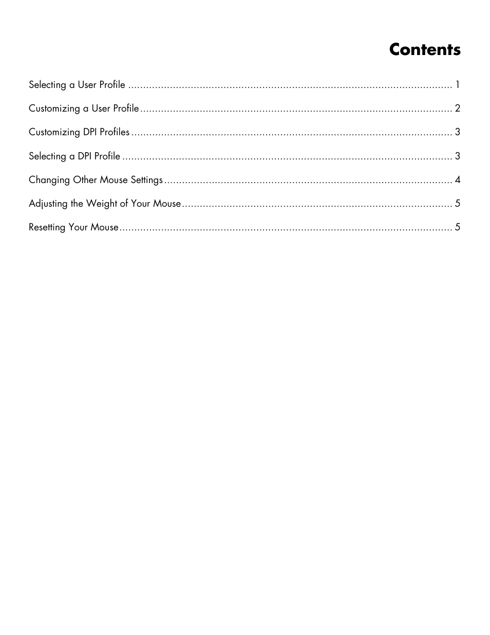 HP Laser Gaming Mouse User Manual | Page 2 / 7