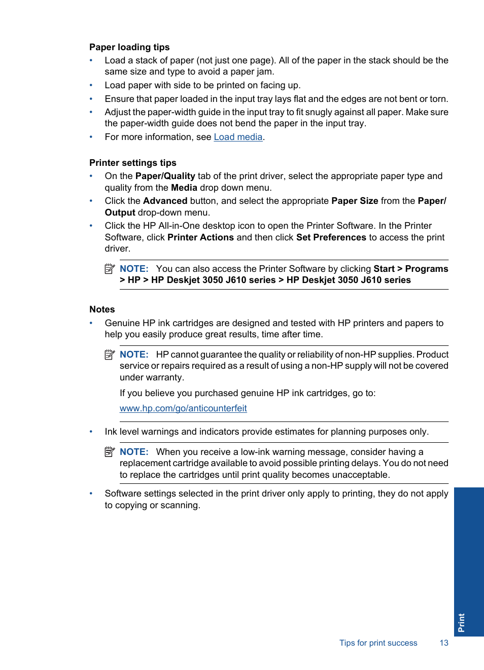 HP Deskjet 3050 User Manual | Page 15 / 66